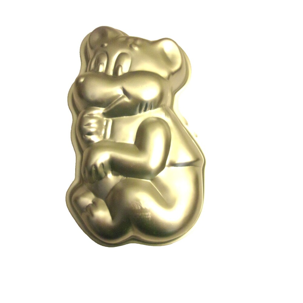 Happy Teddy Honey Bear Small Baking Pan Wilton 508477 Baking Pan 8.5 X 5.5 1975